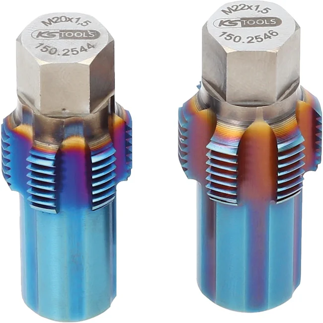 KS Tools set rezača navoja sa vođicom za senzore 2/1 150.2540 KS Tools set rezača navoja sa vođicom za senzore 2/1 150.2540