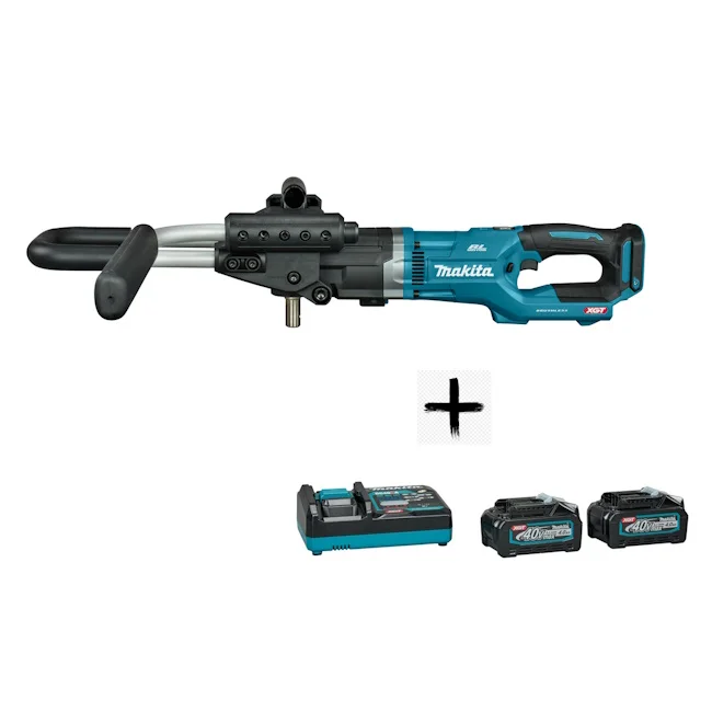 Makita akumulatorski bušač za zemlju 40V DG002GZ + starter set XGT (2 x 4Ah BL4040 + brzi punjač DC40RA) 191L77-9 Makita akumulatorski bušač za zemlju 40V DG002GZ + starter set XGT (2 x 4Ah BL4040 + brzi punjač DC40RA) 191L77-9