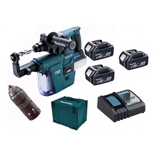 Makita akumulatorski kombinovani čekić 18V DHR243T3JW Makita akumulatorski kombinovani čekić 18V DHR243T3JW
