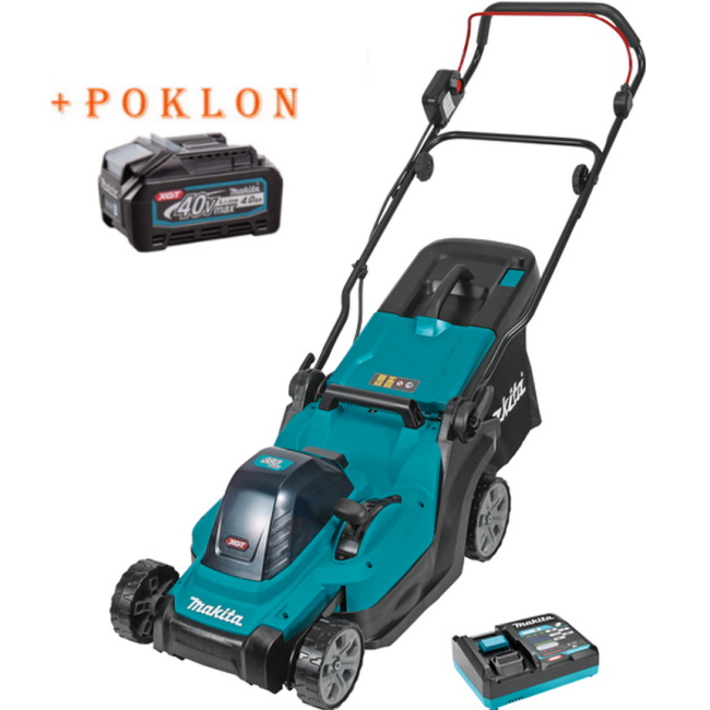 Makita akumulatorska kosilica LM003GM103 + POKLON Makita baterija XGT Li-ion 40V/4.0Ah BL4040F 1910N6-8 Makita akumulatorska kosilica LM003GM103 + POKLON Makita baterija XGT Li-ion 40V/4.0Ah BL4040F 1910N6-8