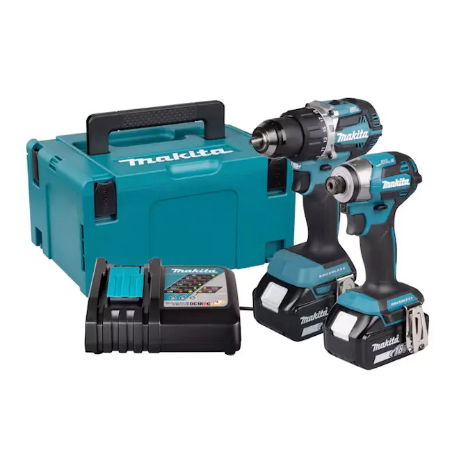 Makita akumulatorska bušilica-odvijač 18V LXT set DLX2574TJ