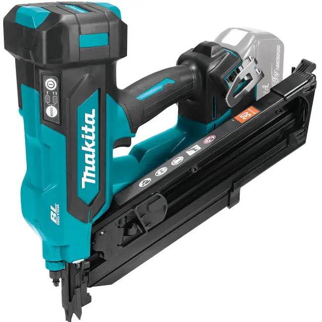 Makita akumulatorski pištolj za eksere 18V LXT DBN900ZK 50-90mm bezčetkasti motor