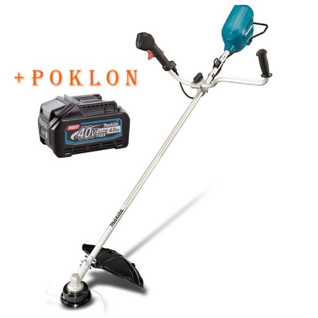 Makita akumulatorska kosa 40V+40V XGT UR012GZ02 + POKLON Makita baterija XGT Li-ion 40V/4.0Ah BL4040F 1910N6-8