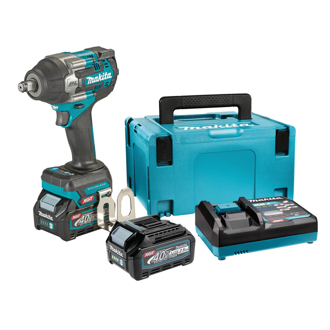 Makita akumulatorski udarni odvijač 40V XGT TW007GD201 Makita akumulatorski udarni odvijač 40V XGT TW007GD201