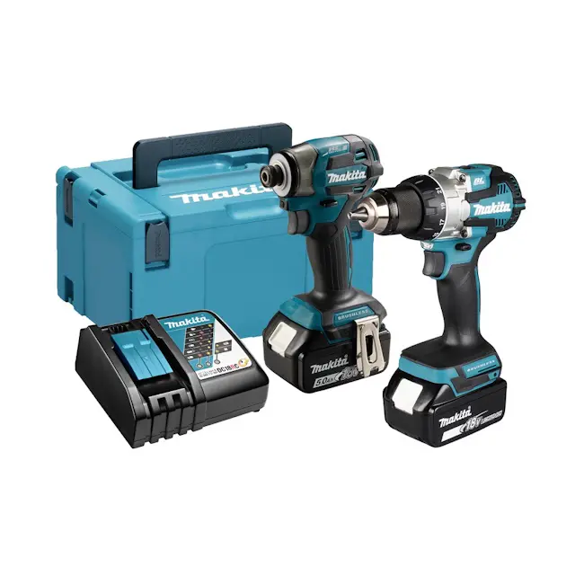 Makita combiset udarni odvijač DTD173 + šrafilica DDF489 / 2x5.0Ah / Makpac kofer DLX2527TJ Makita combiset udarni odvijač DTD173 + šrafilica DDF489 / 2x5.0Ah / Makpac kofer DLX2527TJ