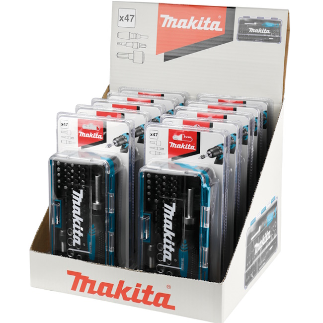 Makita 47-delni komplet nasadnih ključeva i bitova 10/1 B-36170-10