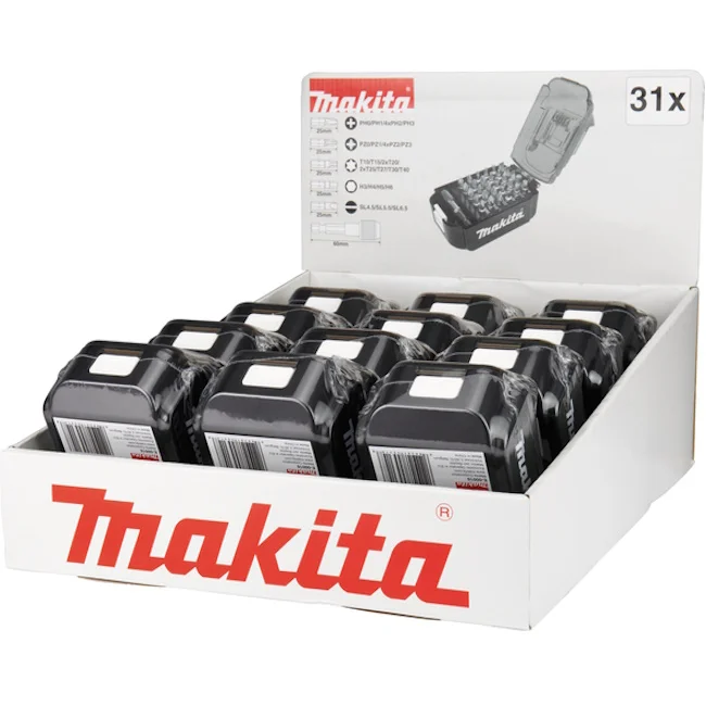 Makita 31-delni komplet umetaka za vijke 12/1 E-00022 Makita 31-delni komplet umetaka za vijke 12/1 E-00022