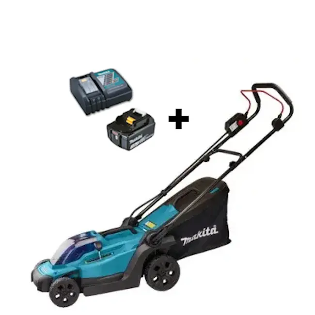 Makita akumulatorska kosačica 18V DLM330Z + set baterija BL1830B + punjač DC18RC 191A24-4