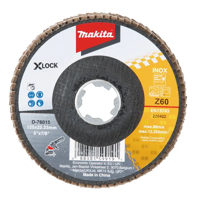 Makita lamelarni disk od staklenih vlakna X-LOCK Z60 D-76015 Makita lamelarni disk od staklenih vlakna X-LOCK Z60 D-76015