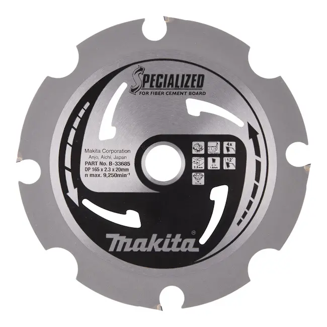 Makita list kružne testere 165x20x2mm 4T 12g B-33685 Makita list kružne testere 165x20x2mm 4T 12g B-33685