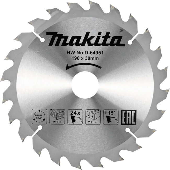 Makita list za crikular za drvo 190mm D-64951 Makita list za crikular za drvo 190mm D-64951