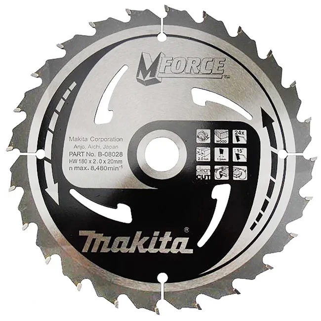 Makita list za testeru od tvrdog metala MForce 180mm B-08028 Makita list za testeru od tvrdog metala MForce 180mm B-08028