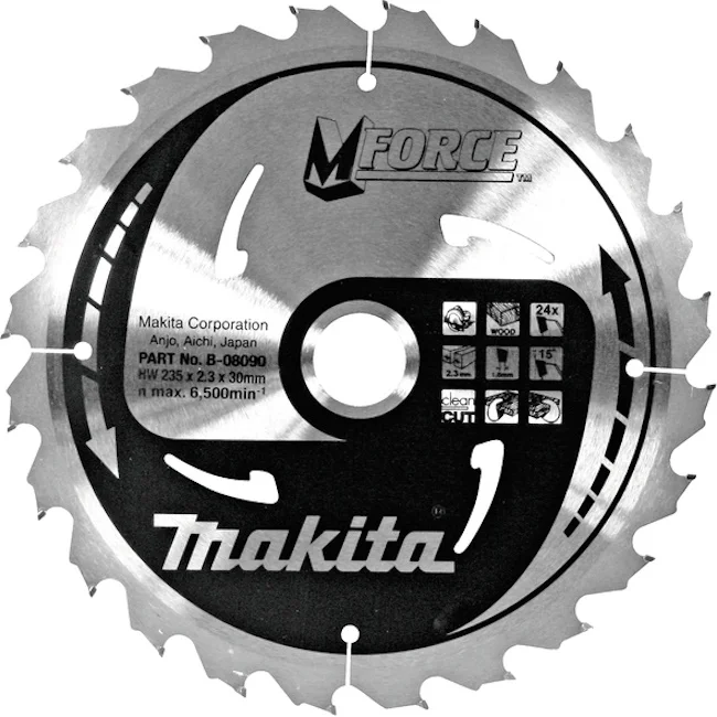 Makita list za testeru od tvrdog metala MForce 230mm B-08084 Makita list za testeru od tvrdog metala MForce 230mm B-08084