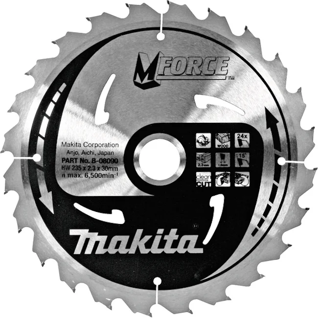Makita list za testeru od tvrdog metala MForce 235mm B-08090 Makita list za testeru od tvrdog metala MForce 235mm B-08090