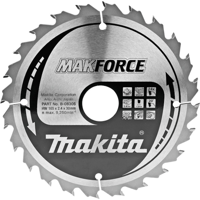 Makita list za testeru od tvrdog metala MAKForce 230mm B-08383 Makita list za testeru od tvrdog metala MAKForce 230mm B-08383