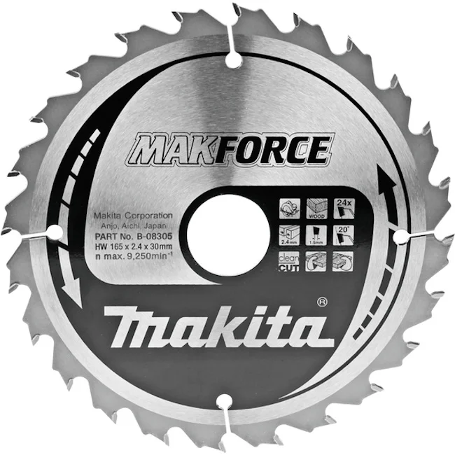 Makita list za testeru od tvrdog metala MAKForce 230mm B-08567 Makita list za testeru od tvrdog metala MAKForce 230mm B-08567