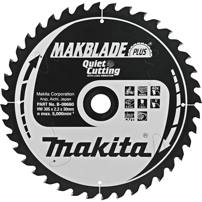 Makita list za testeru od tvrdog metala MAKBlade Plus 305mm B-08660