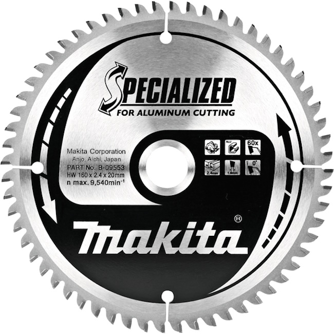 Makita list za testeru od tvrdog metala 185mm B-09581 Makita list za testeru od tvrdog metala 185mm B-09581