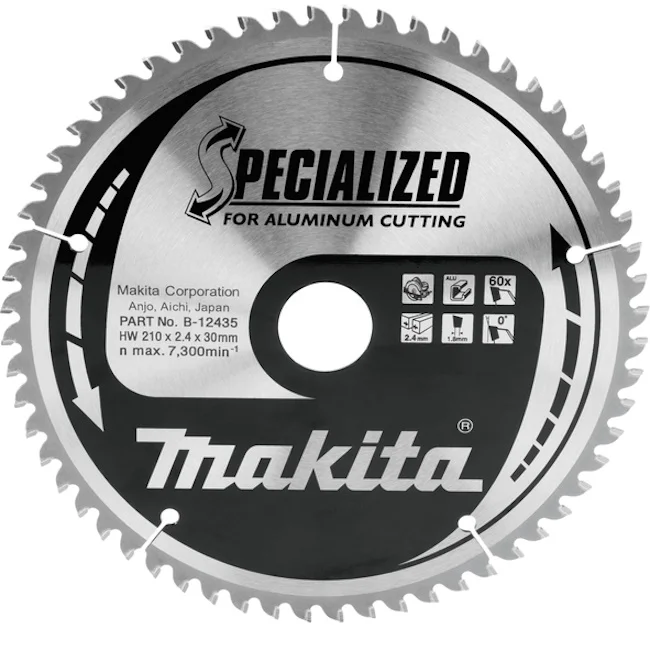 Makita list za testeru od tvrdog metala 210mm B-12435 Makita list za testeru od tvrdog metala 210mm B-12435