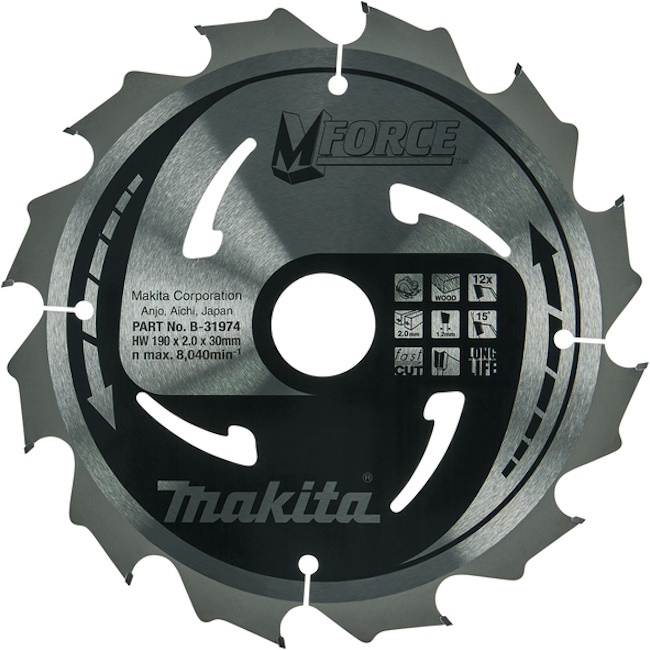 Makita TCT list za testeru MForce 190mm B-31974