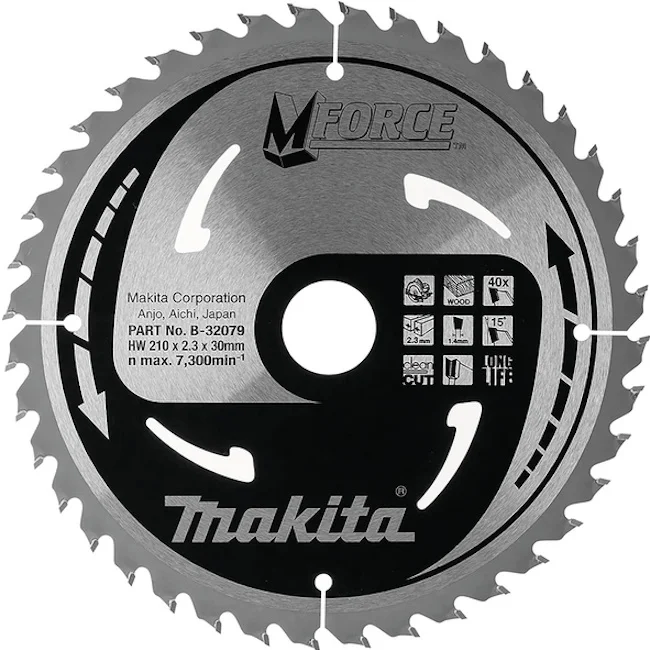Makita TCT list za testeru MForce 210mm B-32079 Makita TCT list za testeru MForce 210mm B-32079