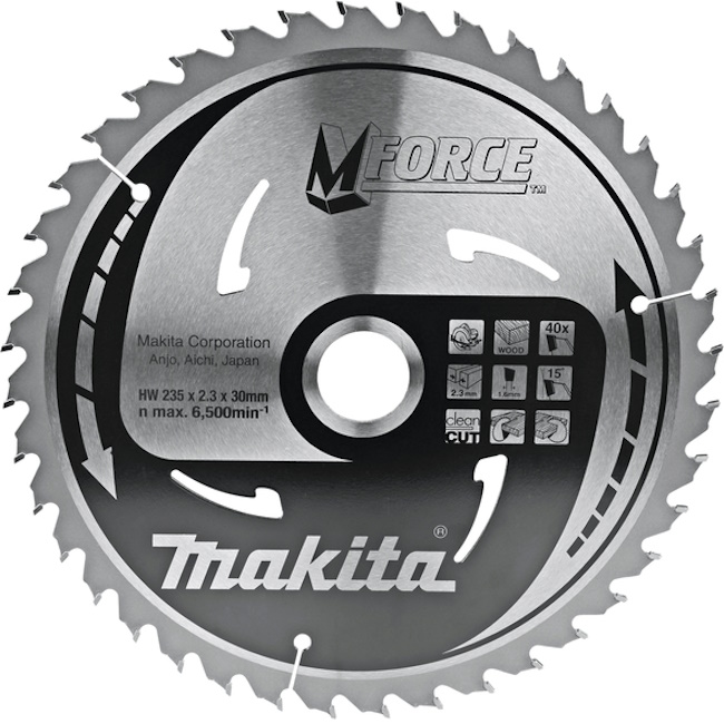 Makita TCT list za testeru MForce 235mm B-32085 Makita TCT list za testeru MForce 235mm B-32085