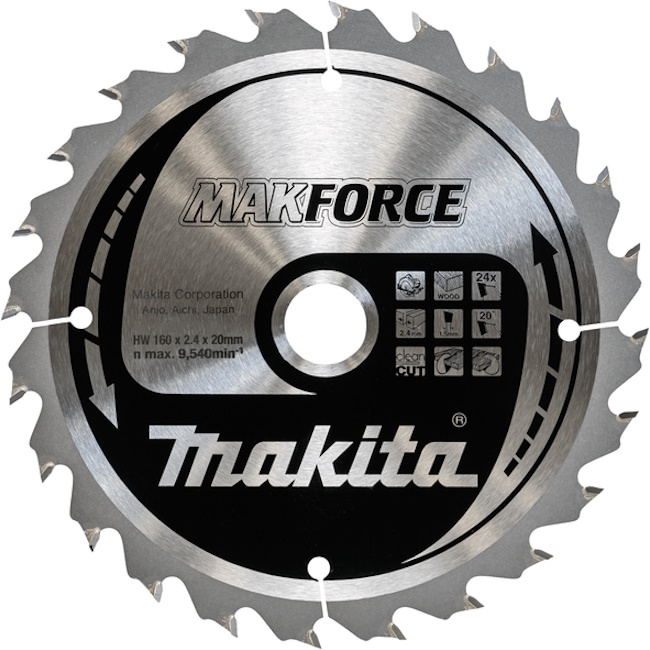 Makita TCT list za testeru MAKForce 160mm B-32091 Makita TCT list za testeru MAKForce 160mm B-32091