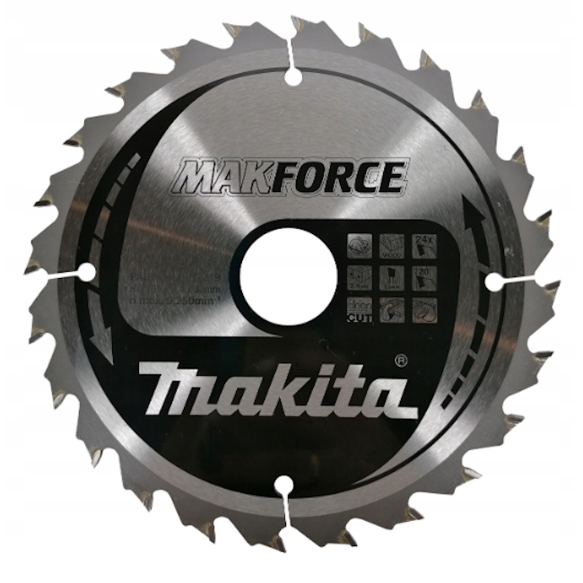 Makita TCT list za testeru MAKForce 165mm B-32219 Makita TCT list za testeru MAKForce 165mm B-32219