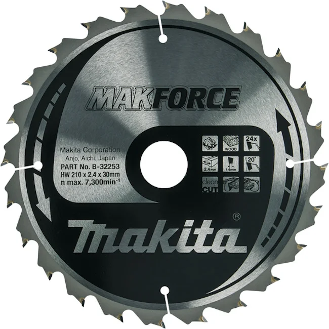 Makita TCT list za testeru MAKForce 210mm B-32253 Makita TCT list za testeru MAKForce 210mm B-32253