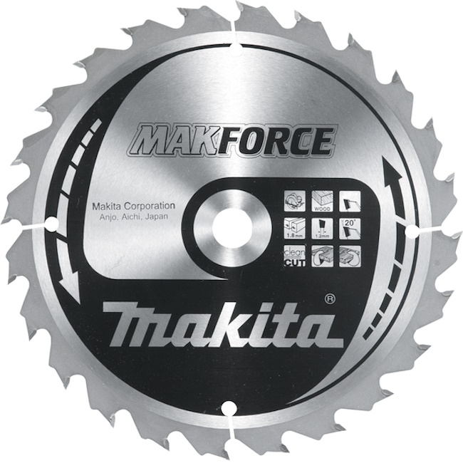 Makita list za testeru od tvrdog metala MAKForce 180mm B-32328 Makita list za testeru od tvrdog metala MAKForce 180mm B-32328