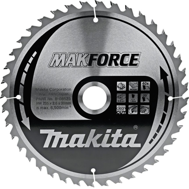 Makita TCT list za testeru MAKForce 235mm B-32362 Makita TCT list za testeru MAKForce 235mm B-32362