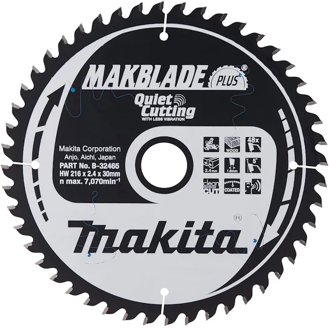 Makita TCT list za testeru MAKBlade Plus 216mm B-32465 Makita TCT list za testeru MAKBlade Plus 216mm B-32465
