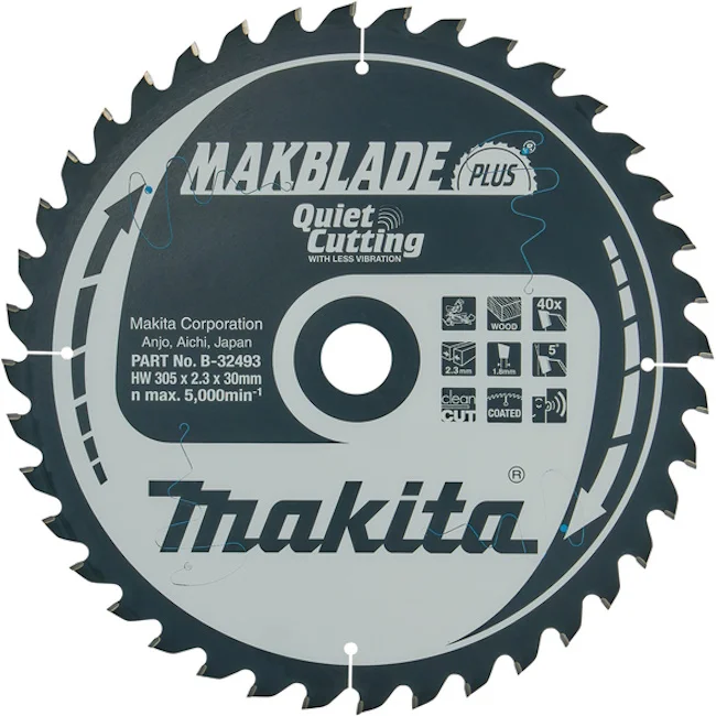 Makita TCT list za testeru MAKBlade Plus 305mm B-32493 Makita TCT list za testeru MAKBlade Plus 305mm B-32493