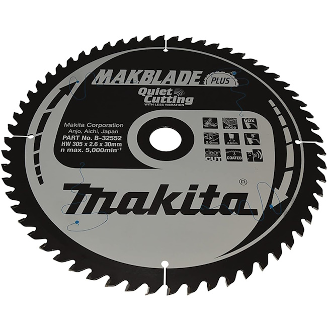 Makita TCT list za testeru MAKBlade Plus 305mm B-32552 Makita TCT list za testeru MAKBlade Plus 305mm B-32552