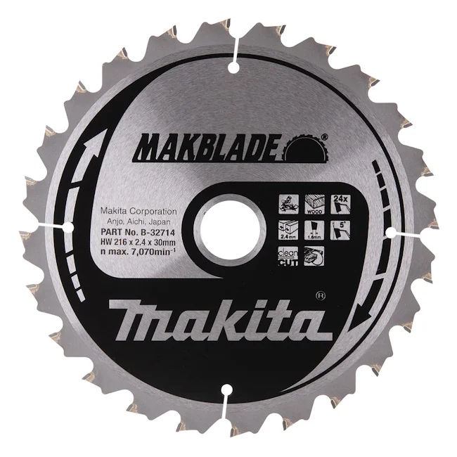 Makita TCT list za testeru MAKBlade 216mm B-32714 Makita TCT list za testeru MAKBlade 216mm B-32714