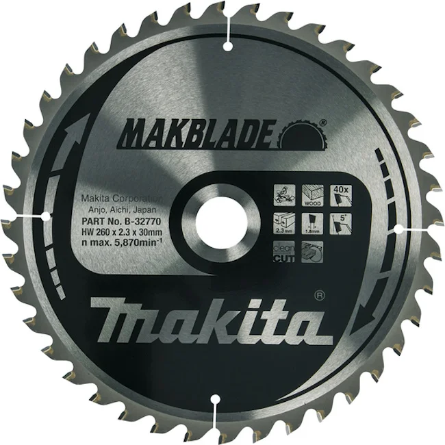 Makita TCT list za testeru MAKBlade 260mm B-32770 Makita TCT list za testeru MAKBlade 260mm B-32770