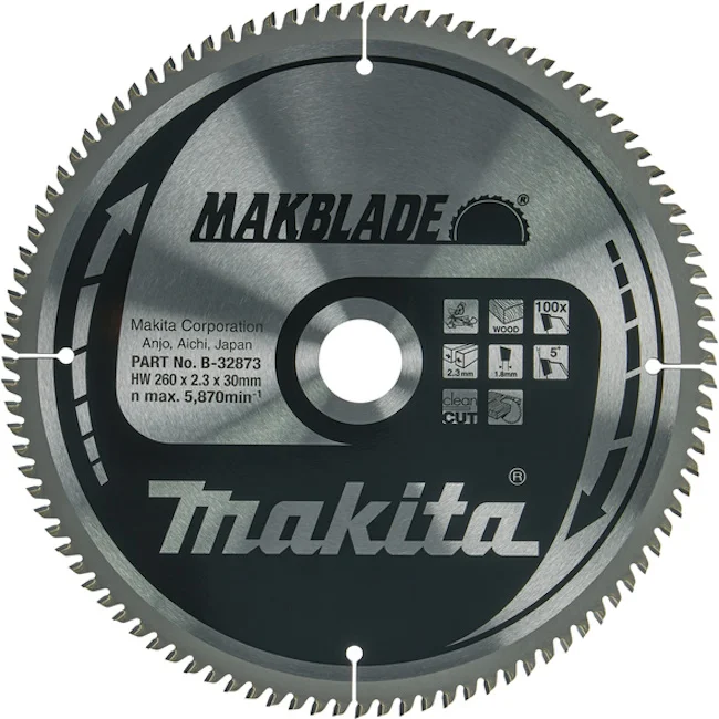 Makita TCT list za testeru MAKBlade 260mm B-32873 Makita TCT list za testeru MAKBlade 260mm B-32873