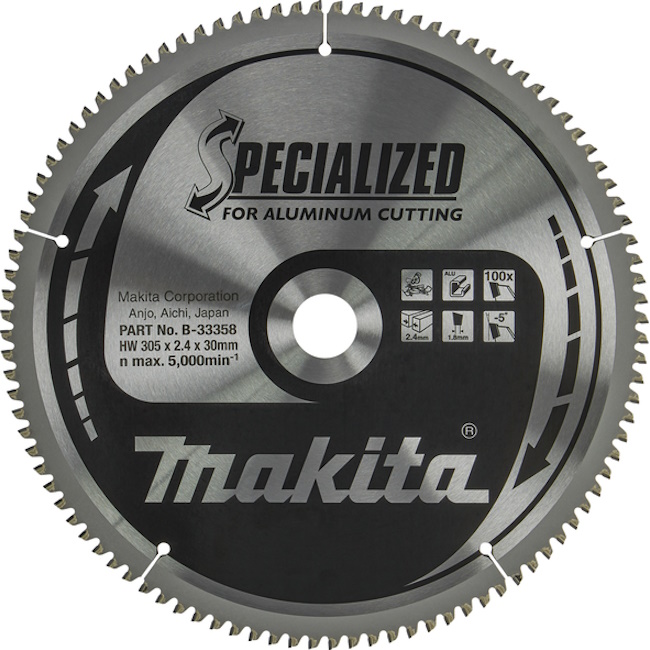 Makita TCT Specialized list za testeru 305mm B-33358