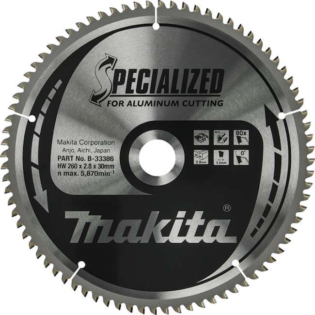 Makita TCT Specialized list za testeru 260mm B-33386 Makita TCT Specialized list za testeru 260mm B-33386