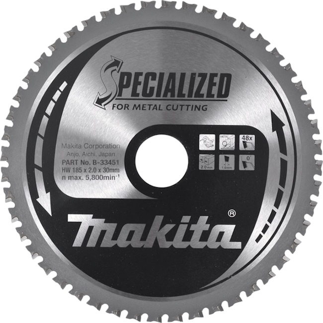 Makita TCT Specialized list za testeru 185mm B-33451 Makita TCT Specialized list za testeru 185mm B-33451