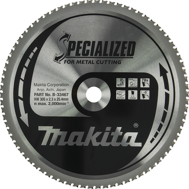 Makita TCT Specialized list za testeru 305mm B-33467