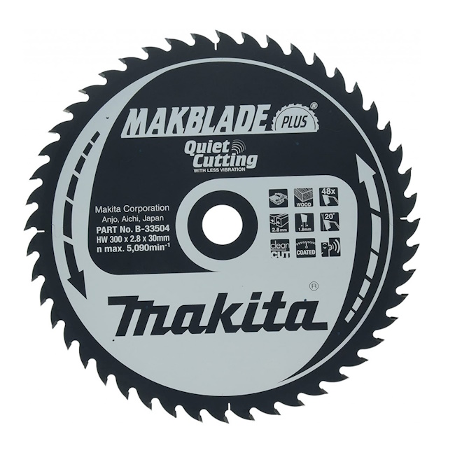 Makita TCT list za testeru MAKBlade Plus 300mm B-33504