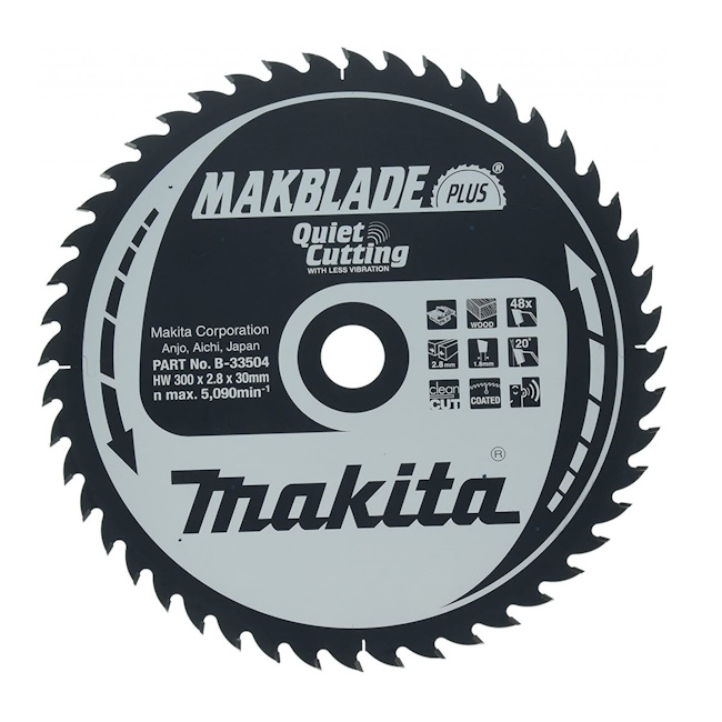 Makita TCT list za testeru MAKBlade Plus 300mm B-33504 Makita TCT list za testeru MAKBlade Plus 300mm B-33504