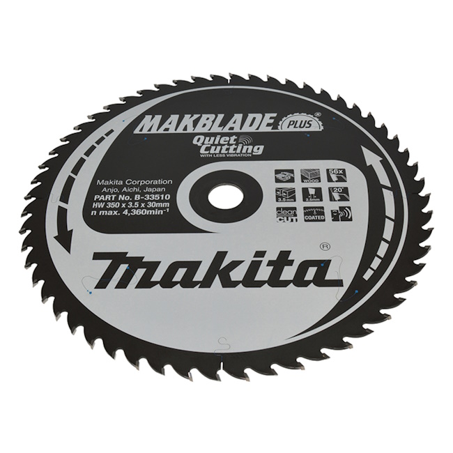 Makita TCT list za testeru MAKBlade Plus 350mm B-33510 Makita TCT list za testeru MAKBlade Plus 350mm B-33510
