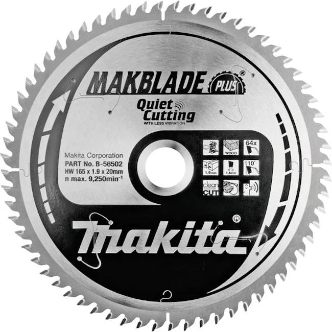 Makita list za testeru od tvrdog metala AC/DC 165mm B-56502 Makita list za testeru od tvrdog metala AC/DC 165mm B-56502