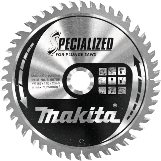 Makita list za testeru od tvrdog metala AC/DC 165mm B-56708 Makita list za testeru od tvrdog metala AC/DC 165mm B-56708