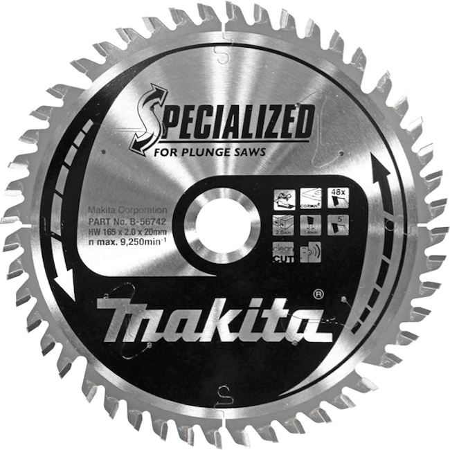 Makita list za testeru od tvrdog metala AC/DC 165mm B-56742