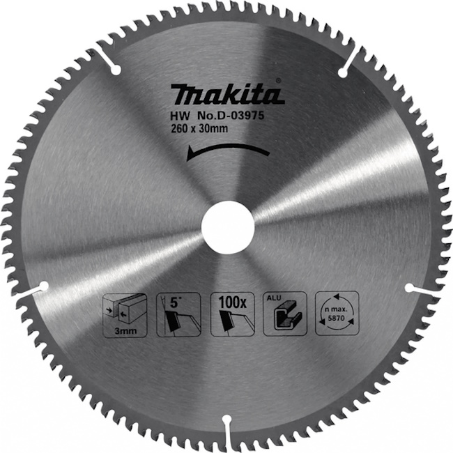 Makita T.C.T. list za testeru 190mm D-03975