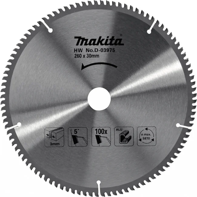 Makita T.C.T. list za testeru 190mm D-03975 Makita T.C.T. list za testeru 190mm D-03975