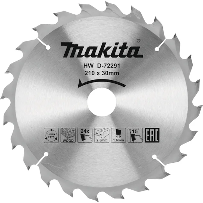 Makita T.C.T list za testeru 210mm D-72291 Makita T.C.T list za testeru 210mm D-72291
